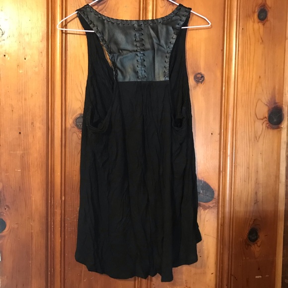 Rock & Republic Large Tank With Leather Detail - Picture 2 of 4